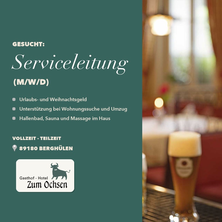Theke mit Zapfhähnen und zwei frisch gezapften Weizen